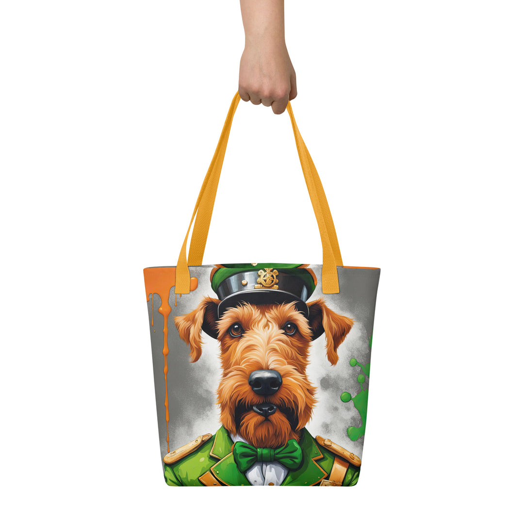 Tote bag-Irish Terrier V4