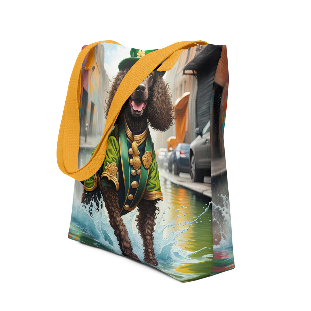 Tote bag-Irish Water Spaniel V3