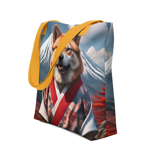 Tote bag-Japanese Akitainu