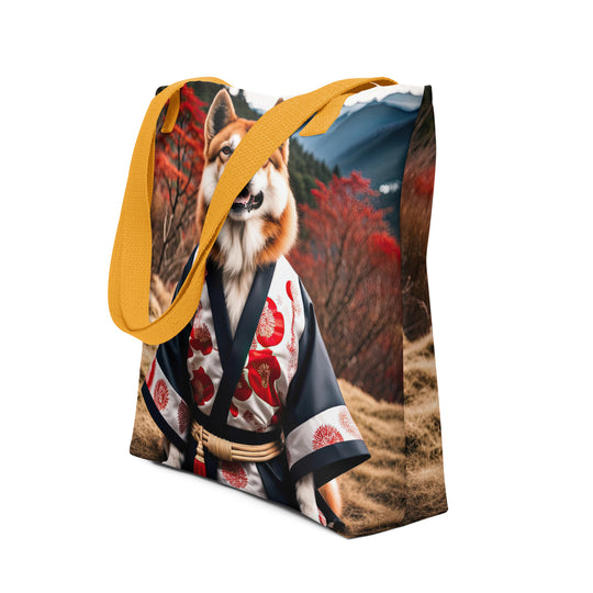 Tote bag-Japanese Akitainu V3