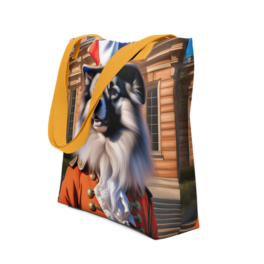 Tote bag-Keeshond