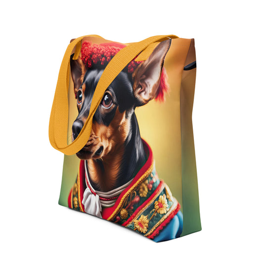 Tote bag-Miniature Pinscher V3