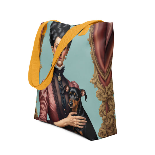 Tote bag-Toy Manchester Terrier V2