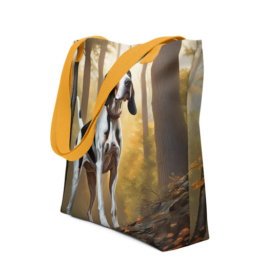 Tote bag-Treeing Walker Coonhound