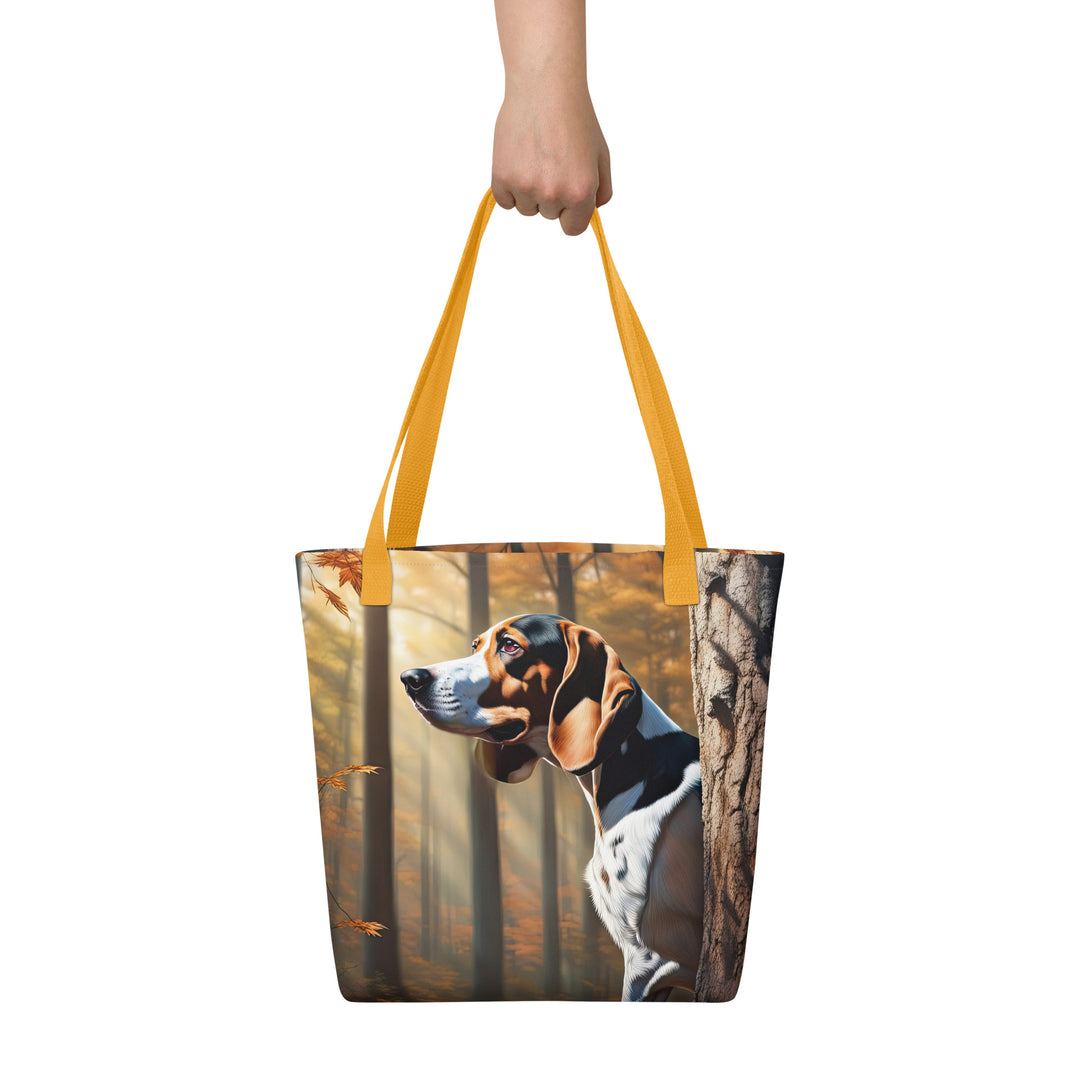 Tote bag-Treeing Walker Coonhound V2