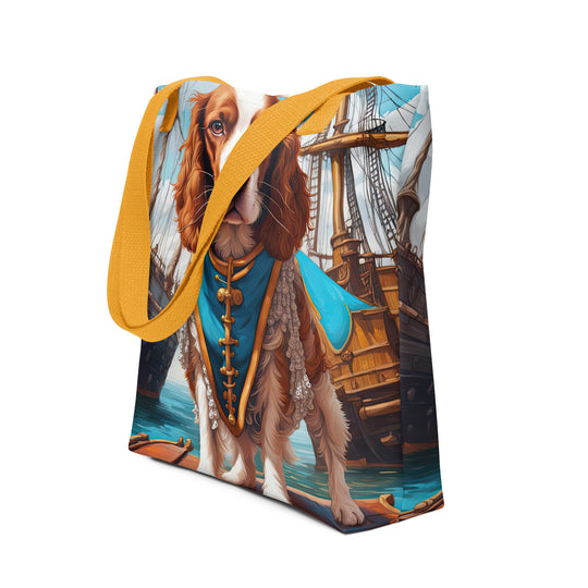 Tote bag-Welsh Springer Spaniel