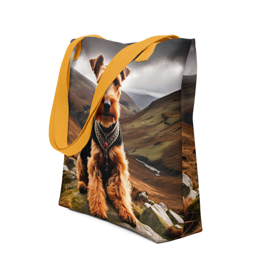 Tote bag-Welsh Terrier