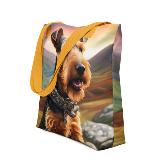 Tote bag-Welsh Terrier V3