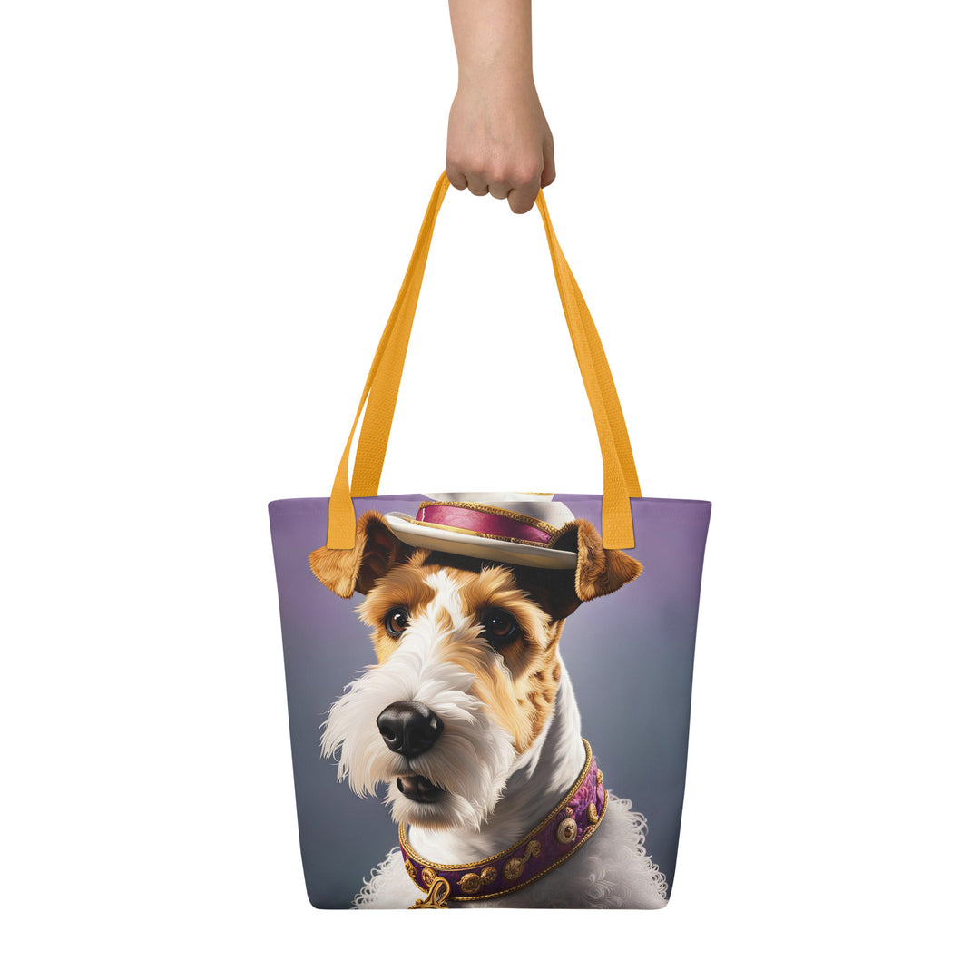 Tote bag-Wire Fox Terrier V3