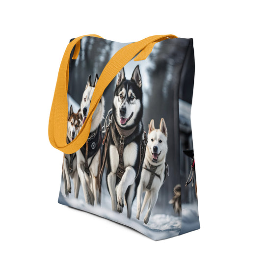 Tote bag-Yakutian Laika