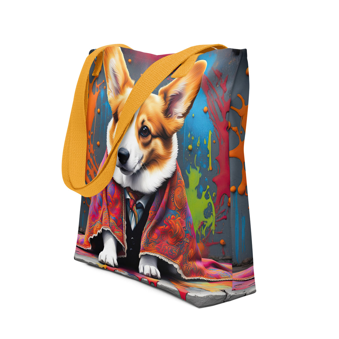 Tote bag-Pembroke Welsh Corgi V8