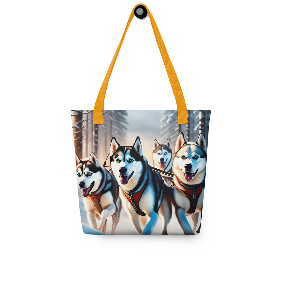 Tote bag-Siberian Husky