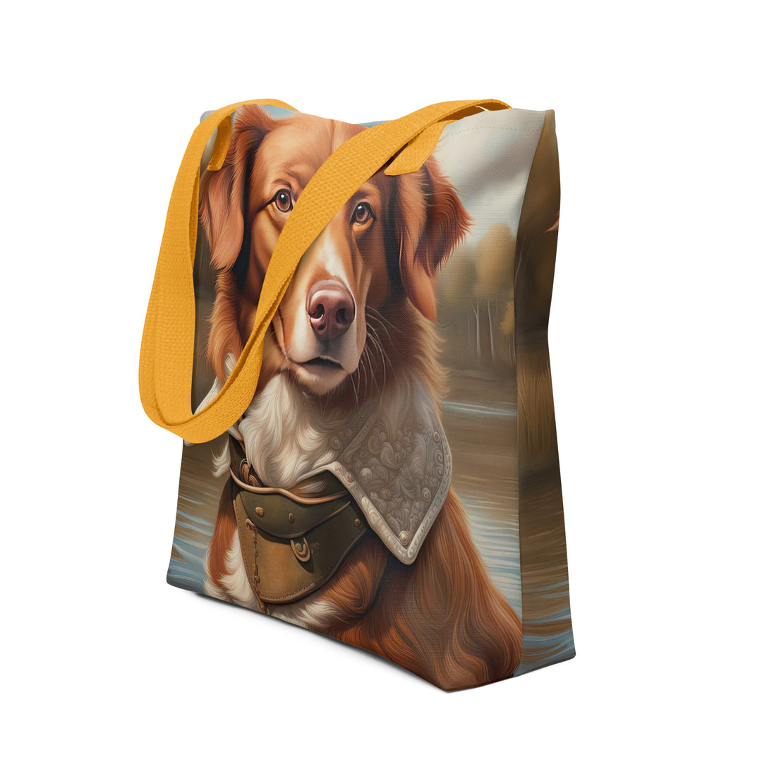 Tote bag-Novia Scotia Duck Trolling Retriever