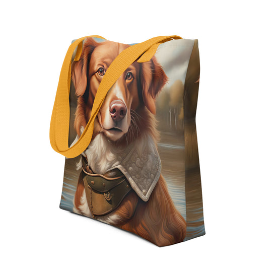 Tote bag-Novia Scotia Duck Trolling Retriever