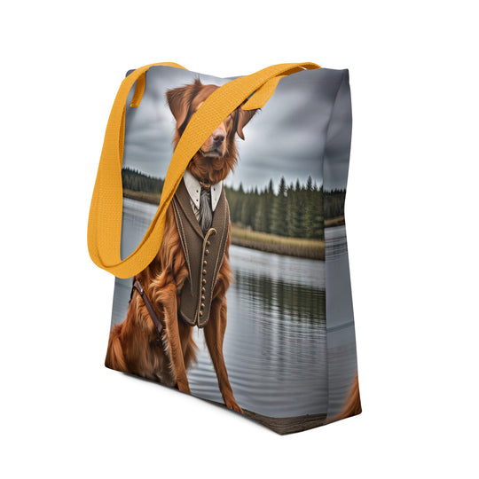 Tote bag-Novia Scotia Duck Trolling Retriever V2