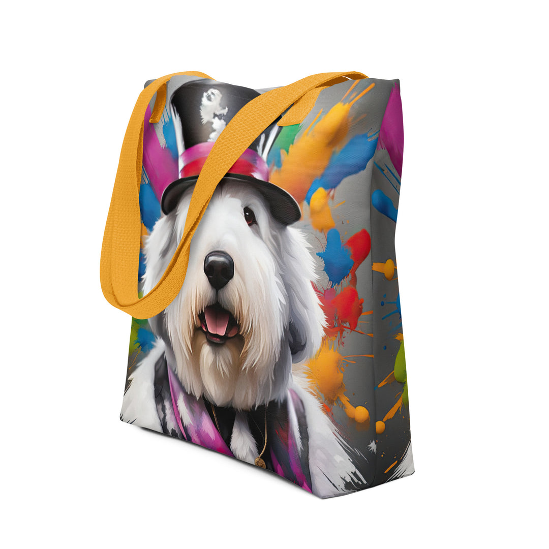 Tote bag-Old English Sheepdog V3