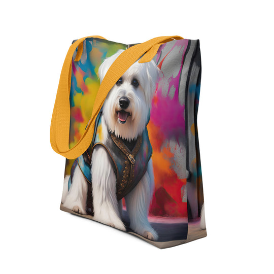 Tote bag-Old English Sheepdog V5