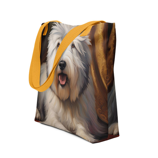 Tote bag-Old English Sheepdog V6