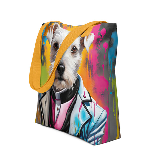 Tote bag-Parson Russel Terrier V3