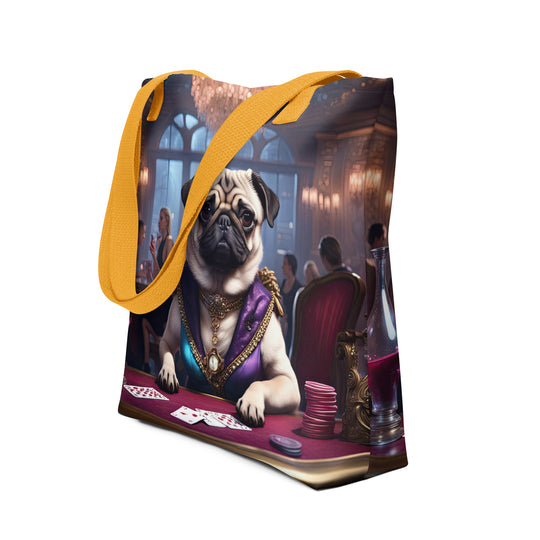 Tote bag-Pug V2