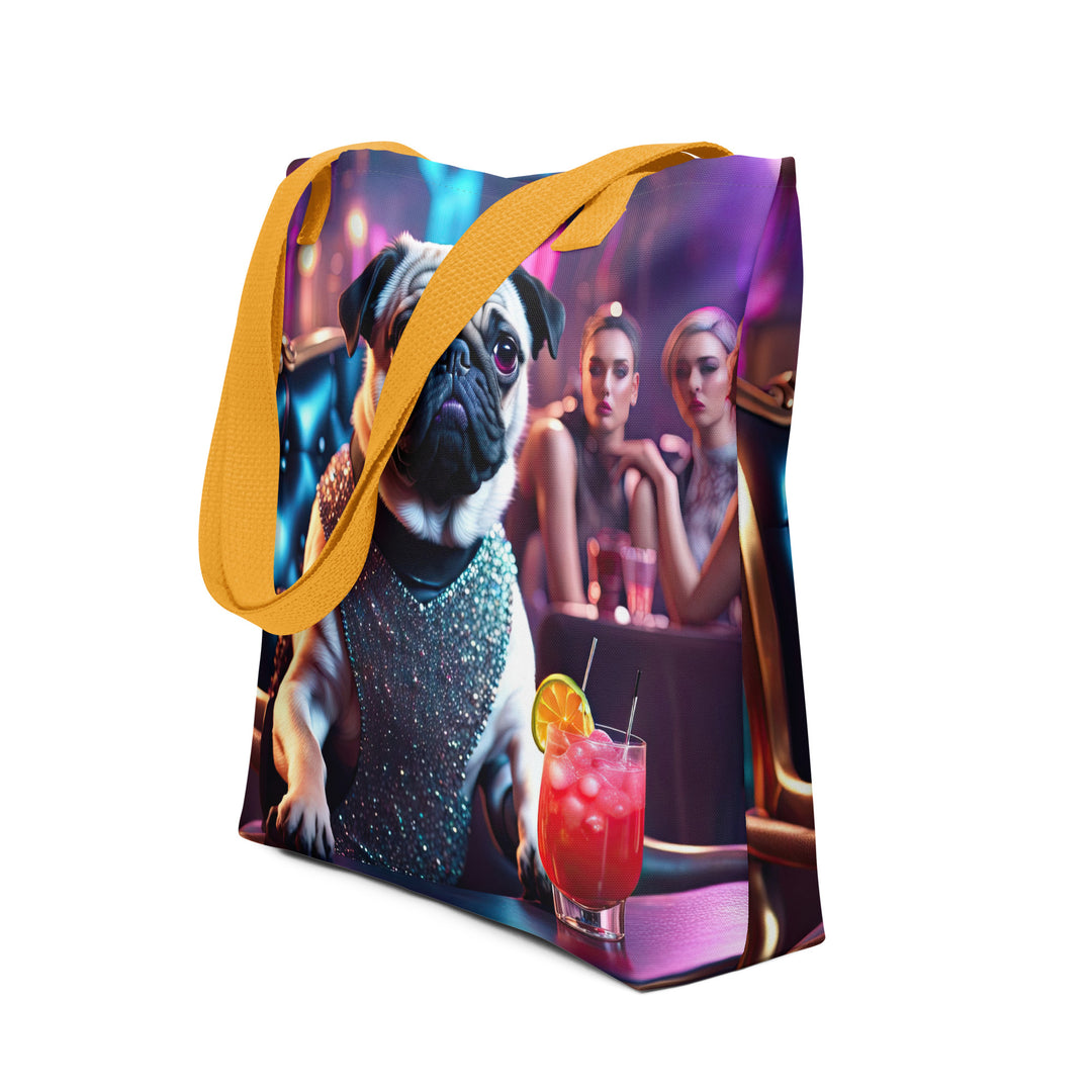 Tote bag-Pug V10