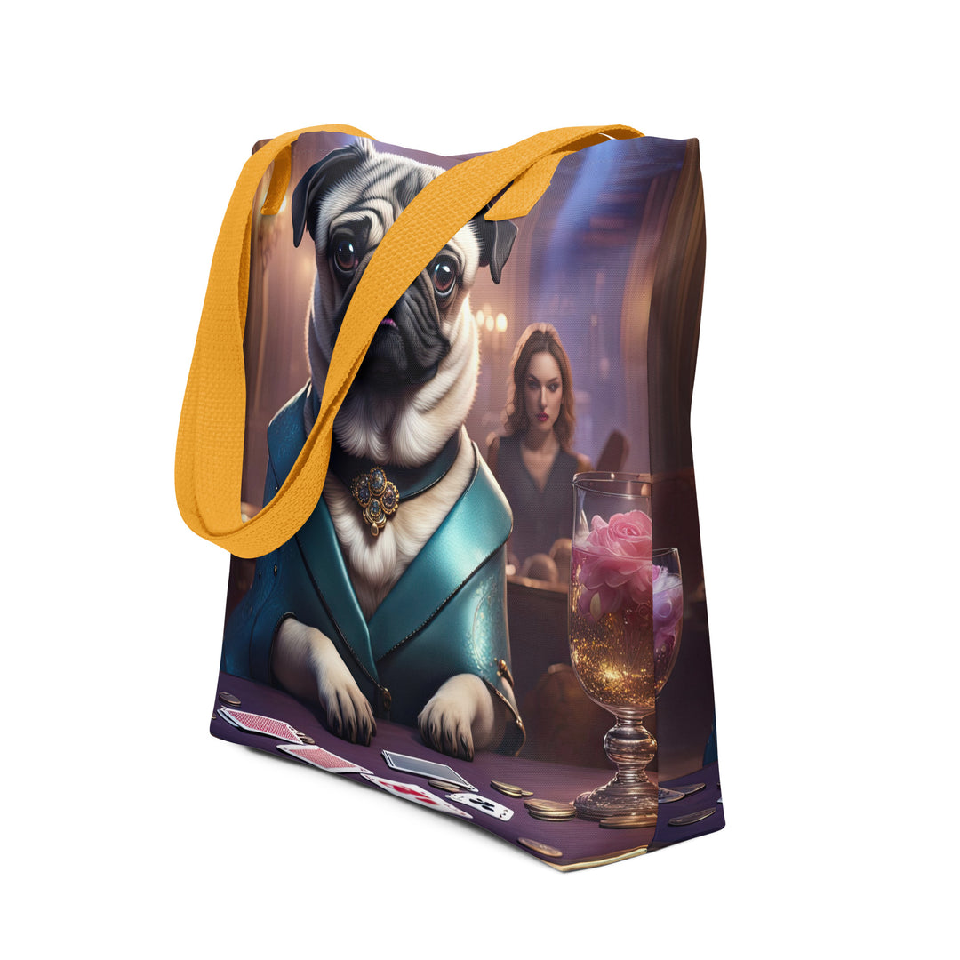 Tote bag-Pug V11