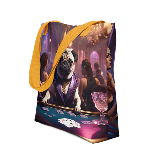 Tote bag-Pug V13