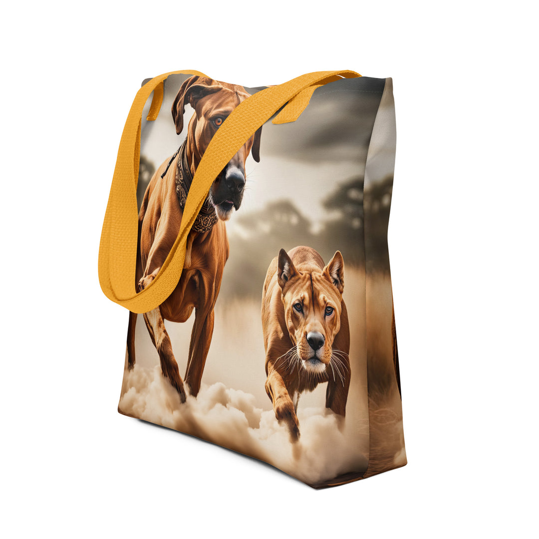 Tote bag-Rhodesian Ridgeback