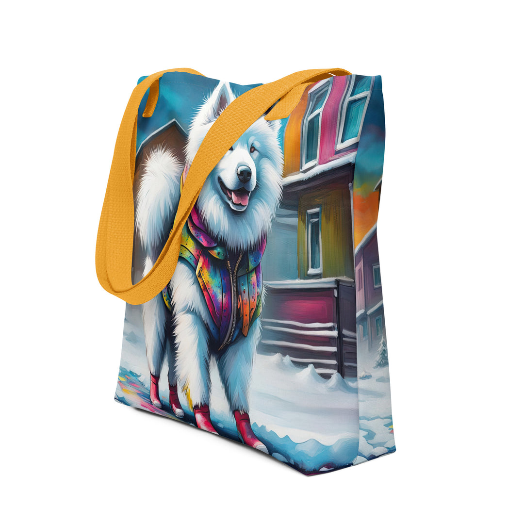 Tote bag-Samoyed