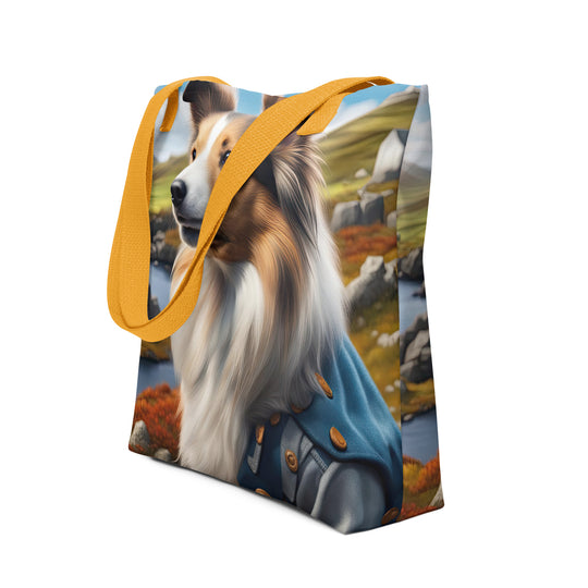 Tote bag-Shetland Sheepdog