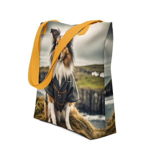 Tote bag-Shetland Sheepdog V3