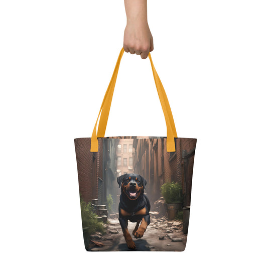 Tote bag-Rottweiler V12