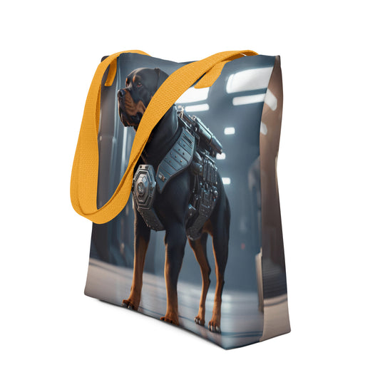 Tote bag-Rottweiler V7