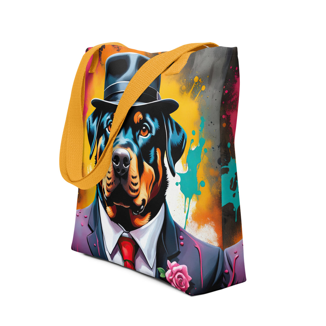 Tote bag-Rottweiler V19