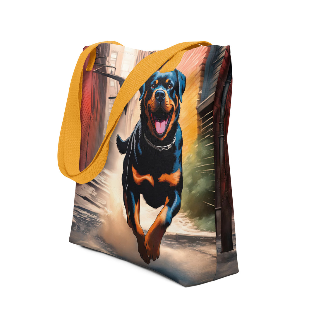 Tote bag-Rottweiler V23