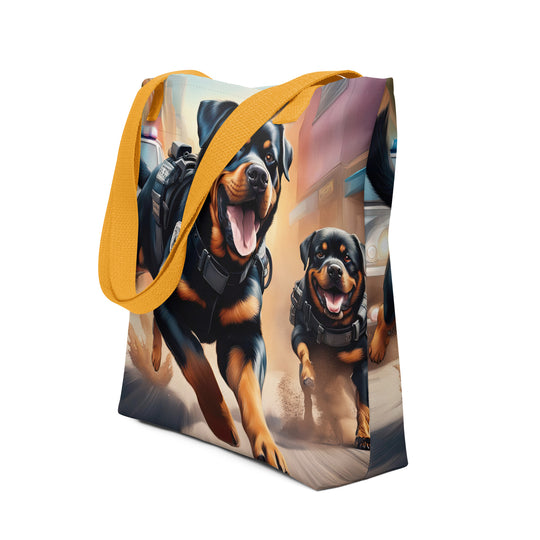 Tote bag-Rottweiler V24