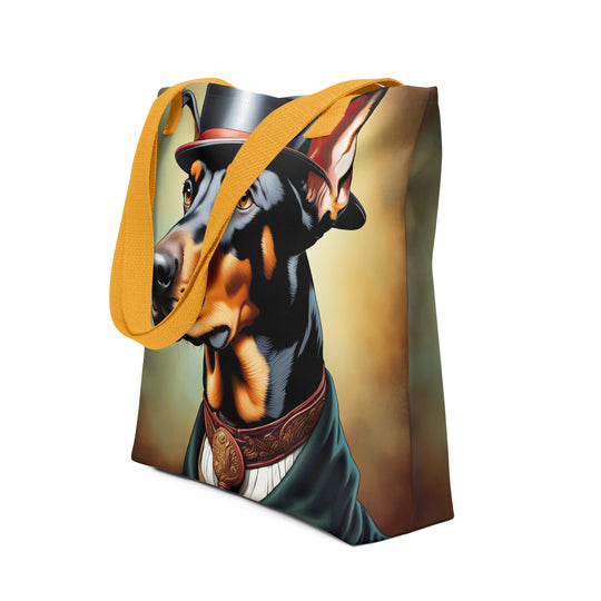 Tote bag-Doberman Pinscher V6