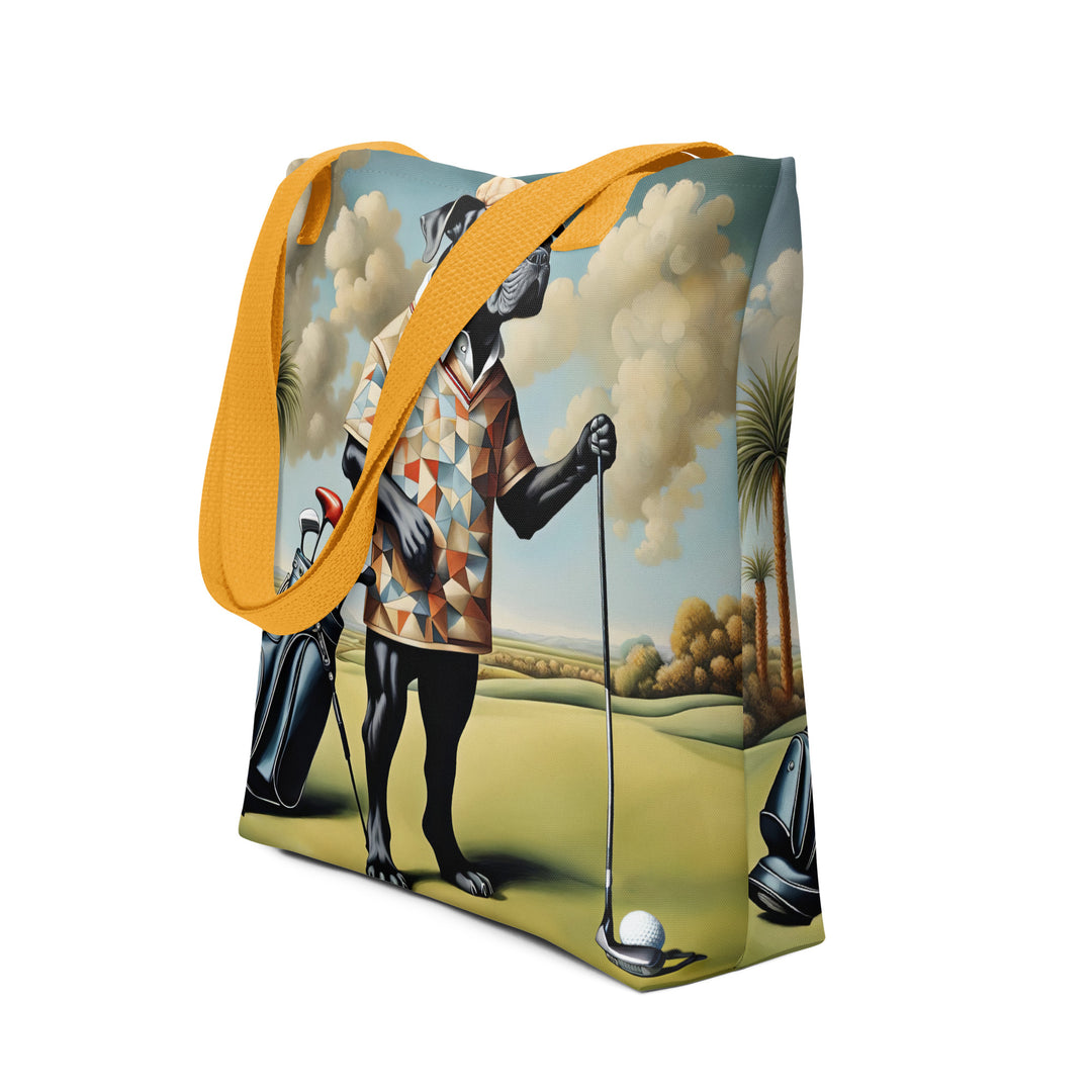 Tote bag-Cane Corso Golfer V4