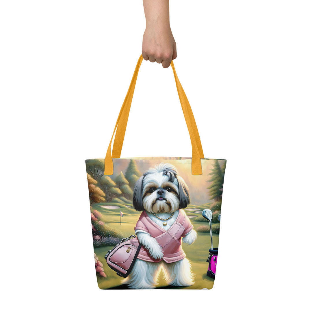 Tote bag-Shih Tzu Golfer V5