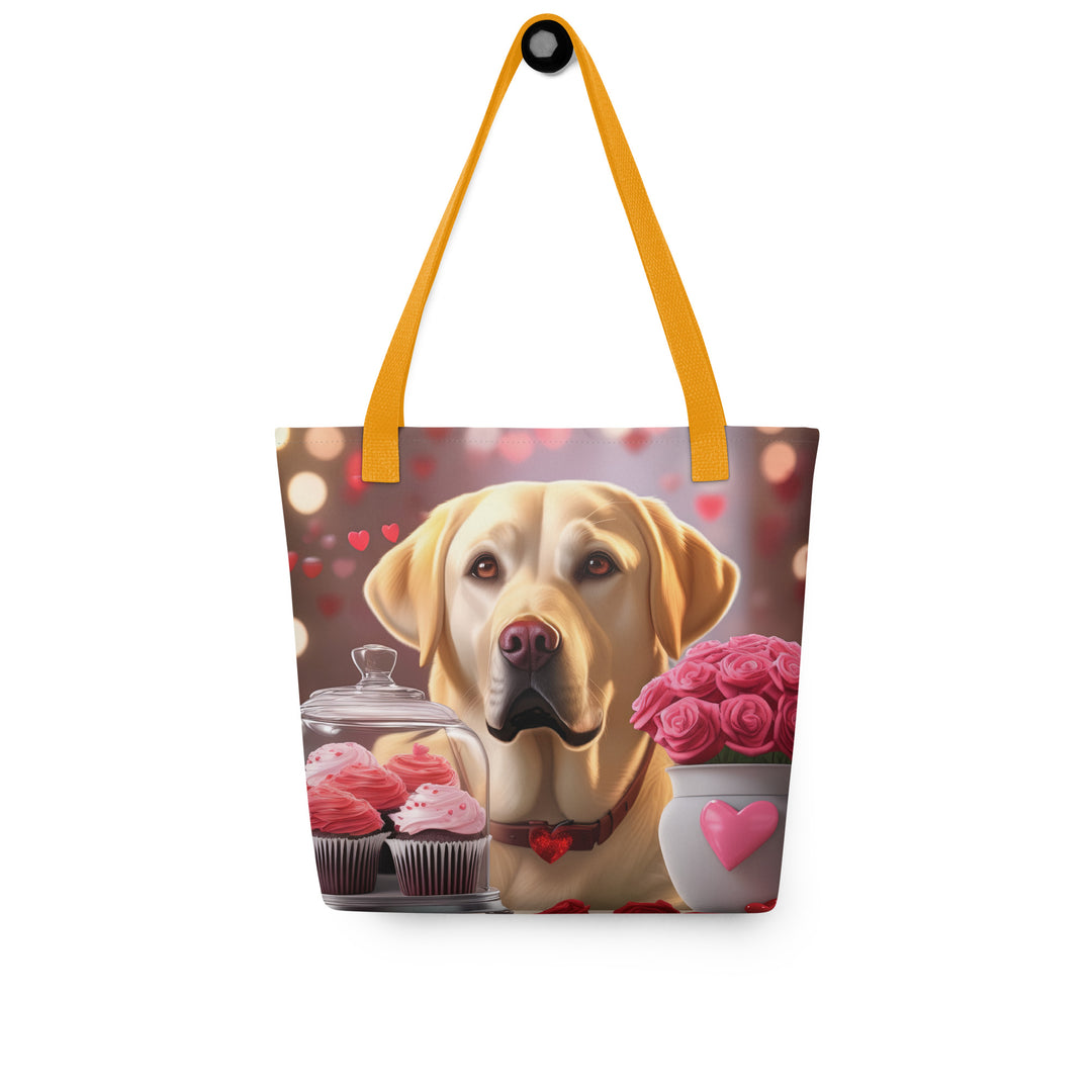 Tote bag-Labrador Retriever Romantic V2