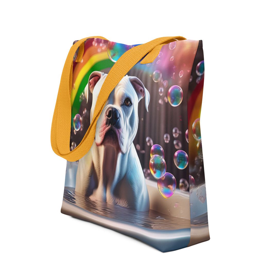 Tote bag- American Bulldog Romantic