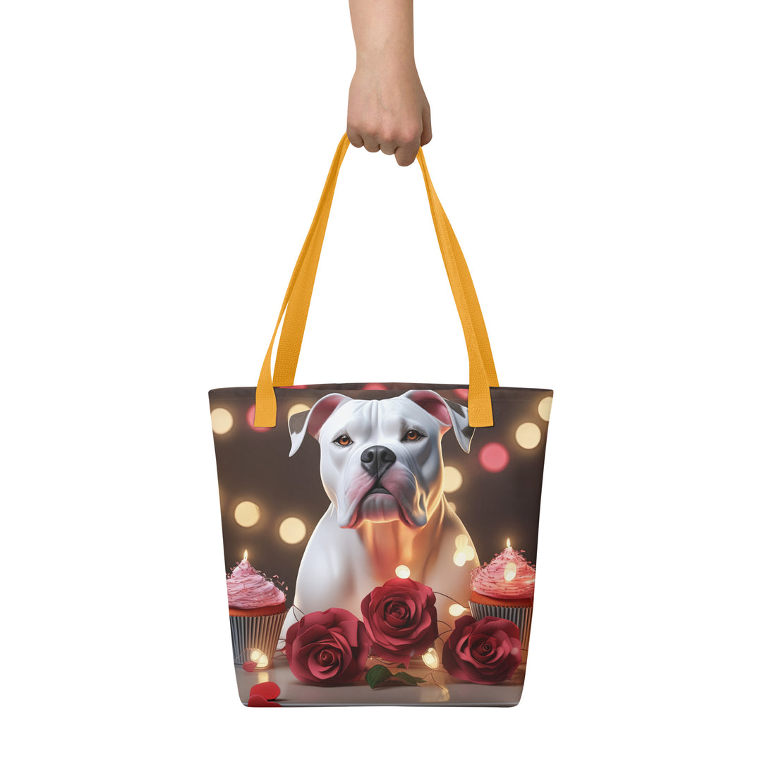 Tote bag-American Bulldog Romantic V2