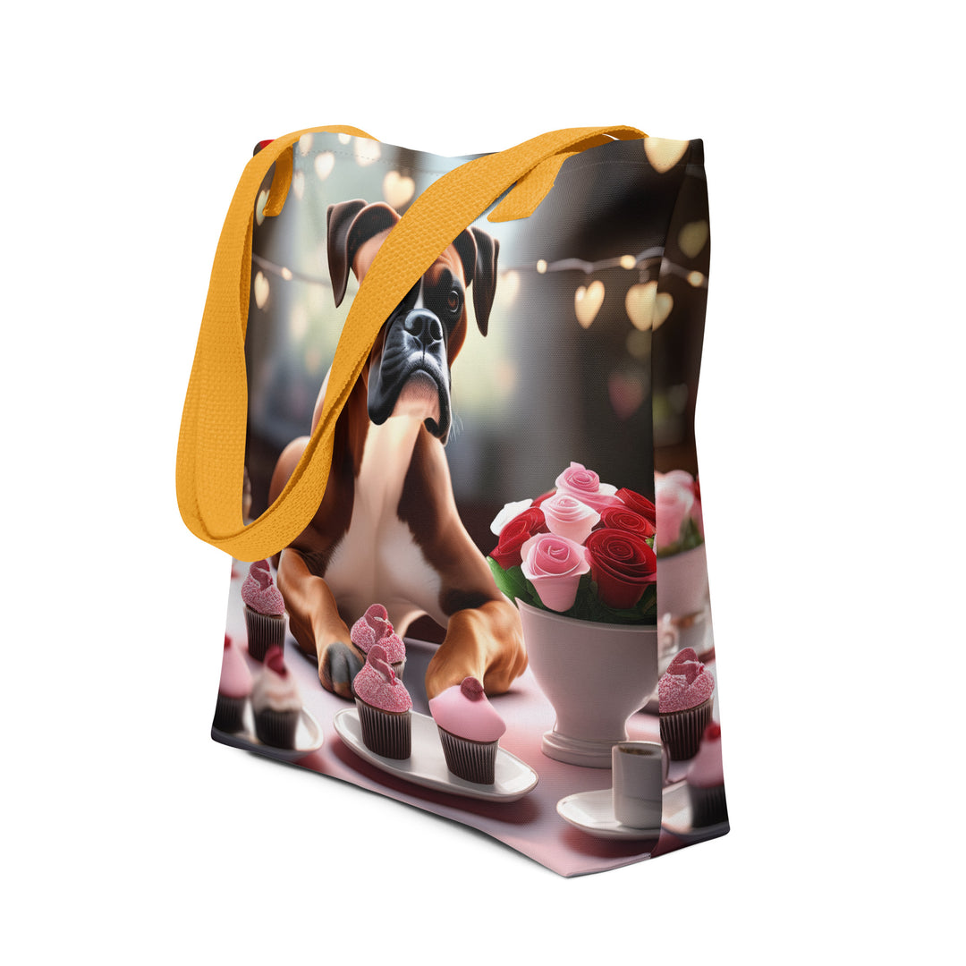 Tote bag-Boxer Romantic V2