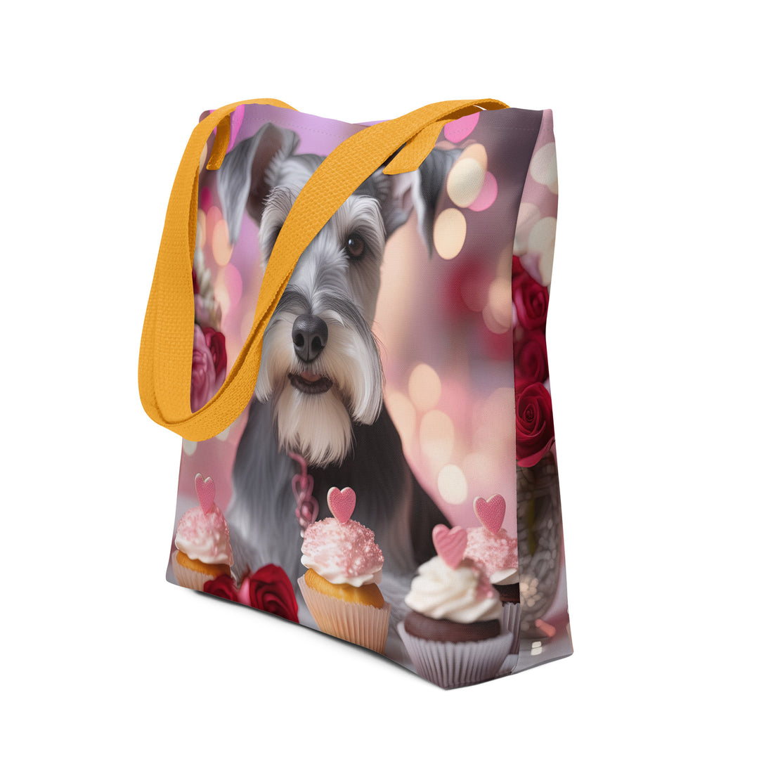 Tote bag-Miniature Schnauzer  Romantic V2