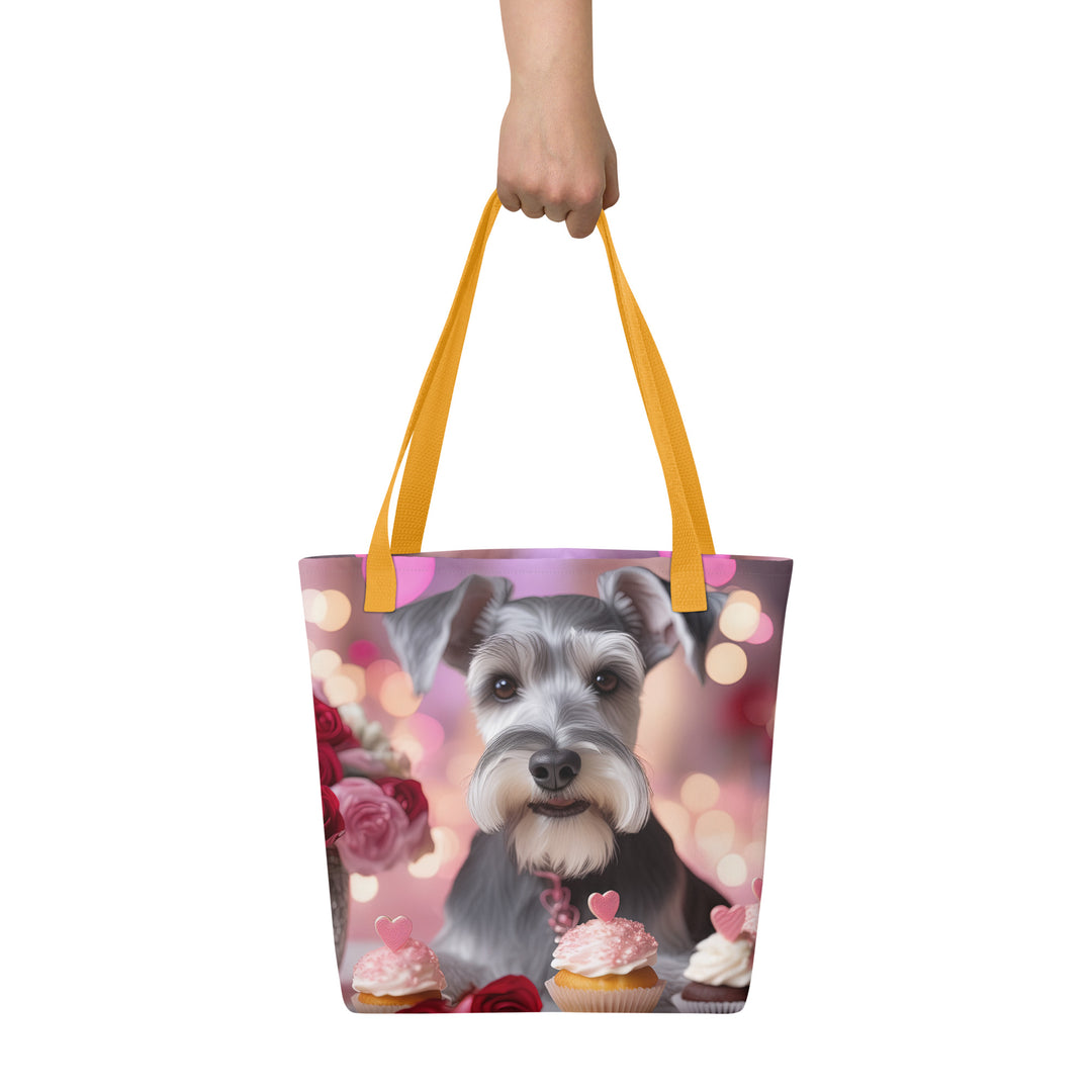 Tote bag-Miniature Schnauzer  Romantic V2