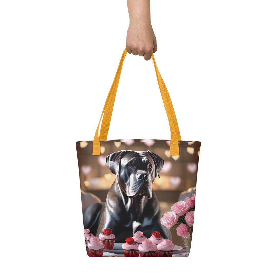 Tote bag-Cane Corso Romantic