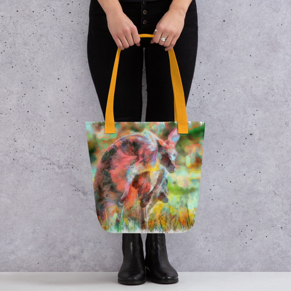 Tote bag - Kangaroo w Wallaby