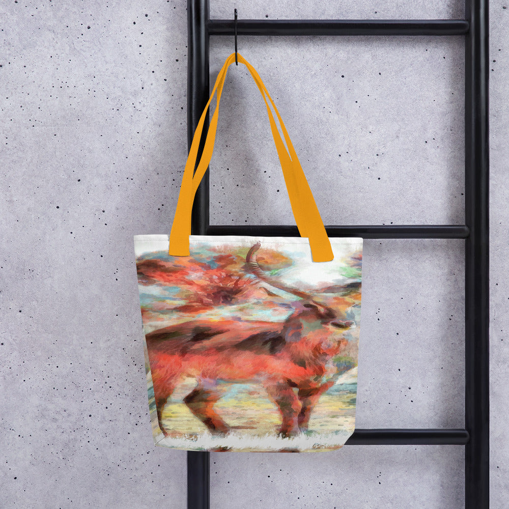 Tote bag - waterbuck v2