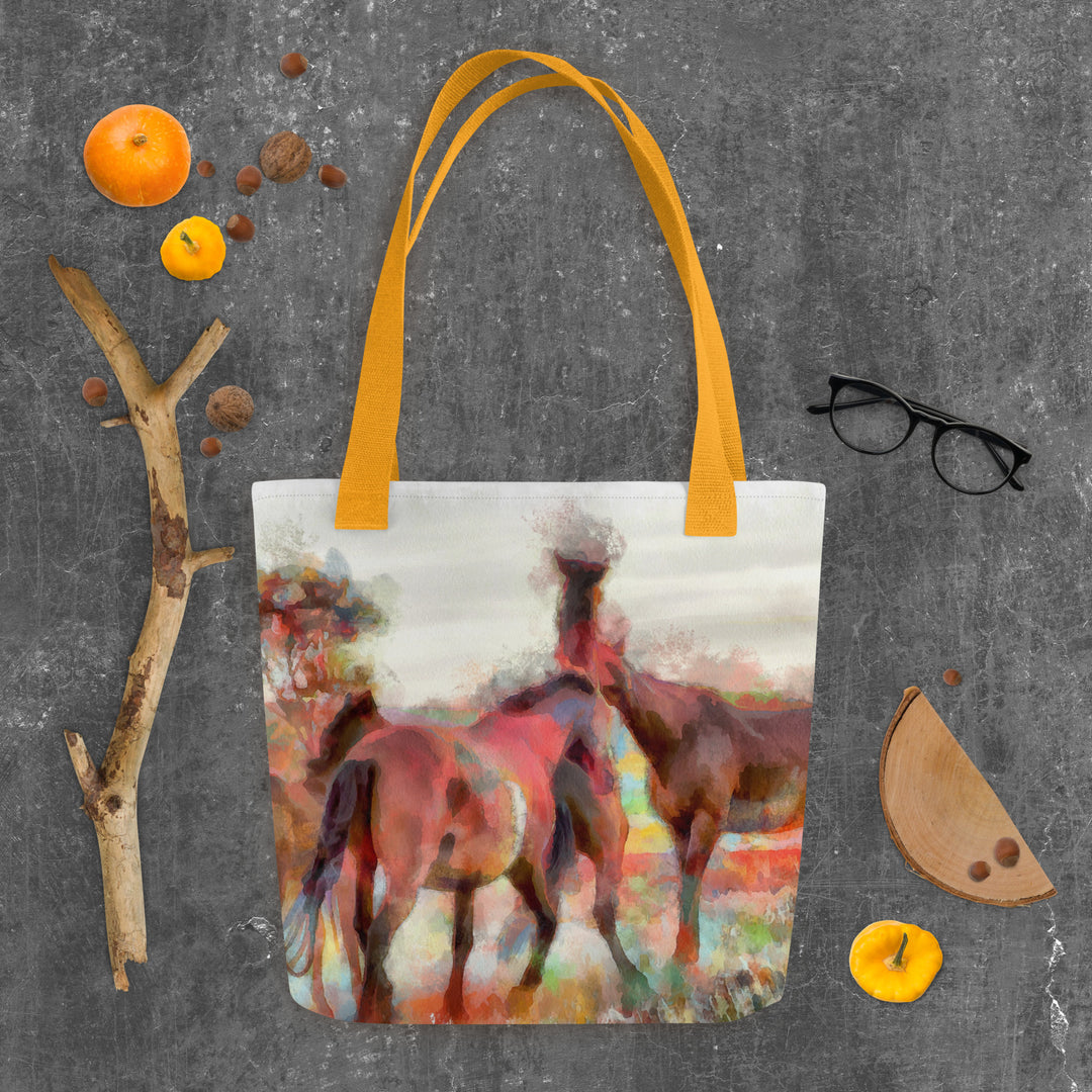 Tote bag - Mustang Horses