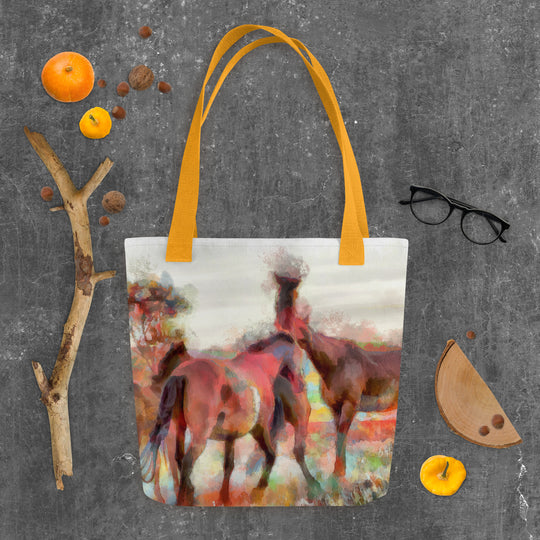 Tote bag - Mustang Horses